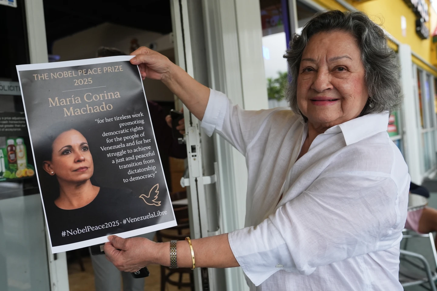 Bittersweet Wins: Venezuelan Community Reacts to Maria Corina Machado’s Nobel Prize