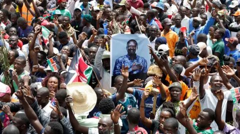 Kisumu Unites in Grief: A Farewell to Iconic Leader Raila Odinga