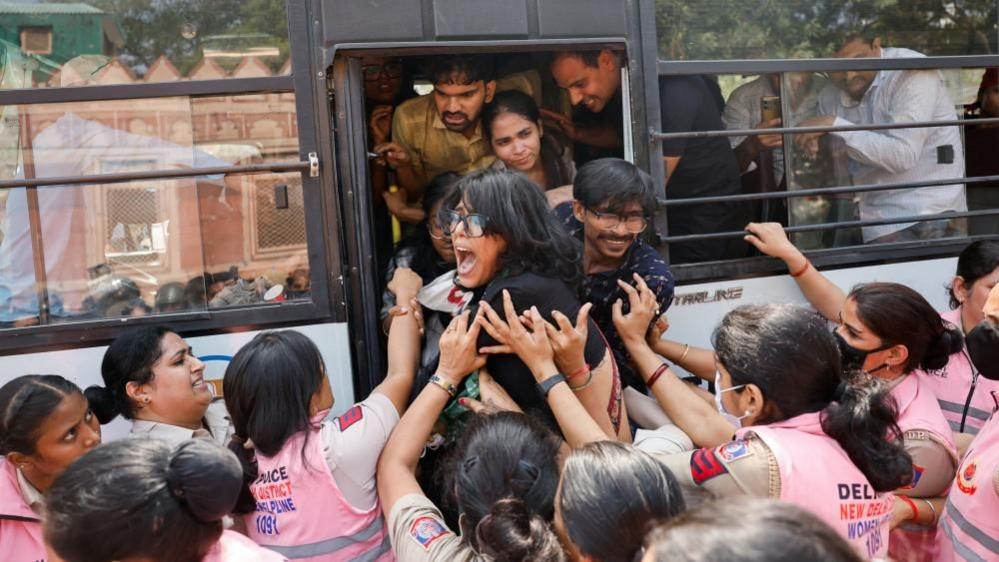 Indigenous Voices in Delhi: ‘Cockroach’ Protest Leaders Detained Amid Call for Electoral Reform