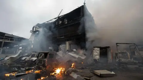 Tragic Impact of Air Strikes on Kyiv: Loss of Lives and Injuries
