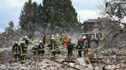 Escalation of Violence: Ukraine Faces Deadly Missile and Drone Strikes