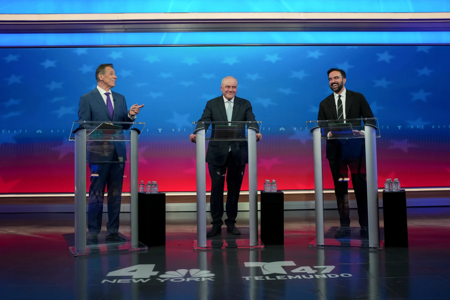 Andrew Cuomo Faces Criticism in Contentious Mayoral Debate