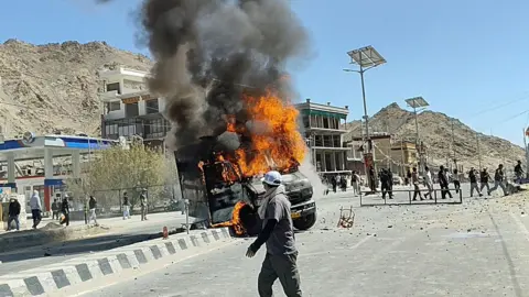 Violent Protests in Ladakh Prompt Curfew Amid Demands for Statehood