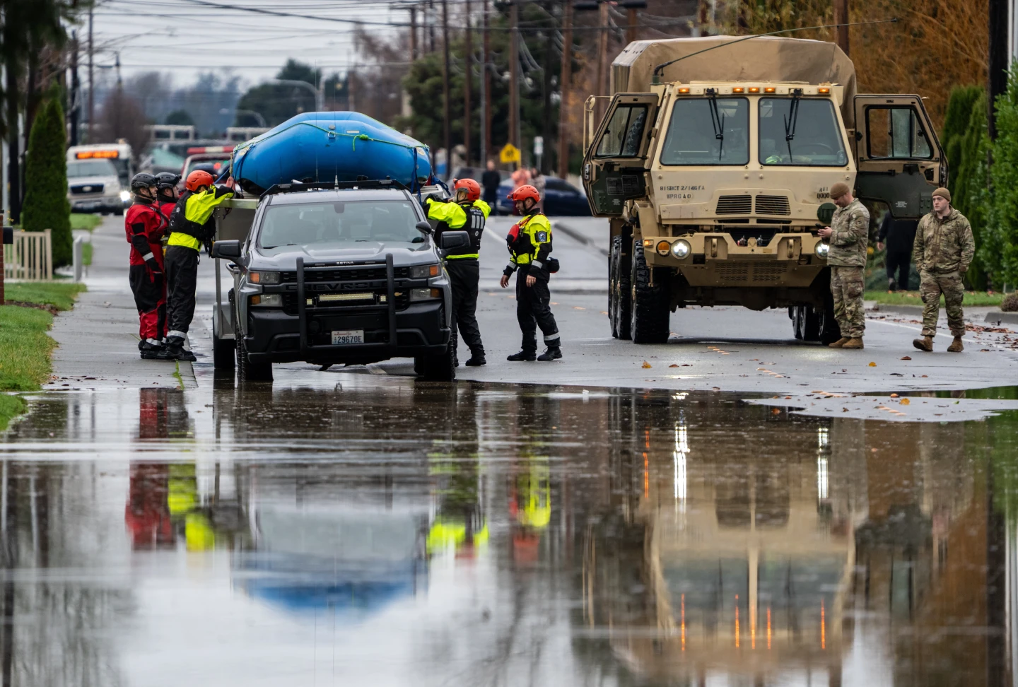 Severe Flooding Forces Evacuations and Rescues in Washington State