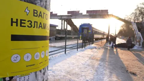 Resilience Amidst Winter's Chill: Kyiv's Invincibility Trains Provide Hope