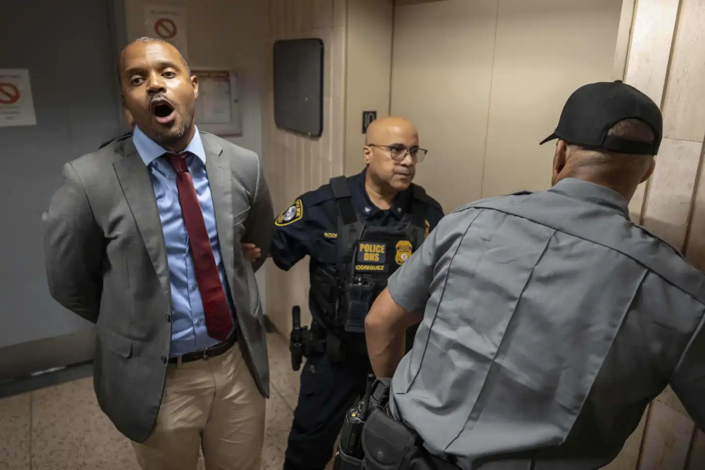 Elected Officials Arrested Amid Protest Over Immigration Detention Conditions in NYC