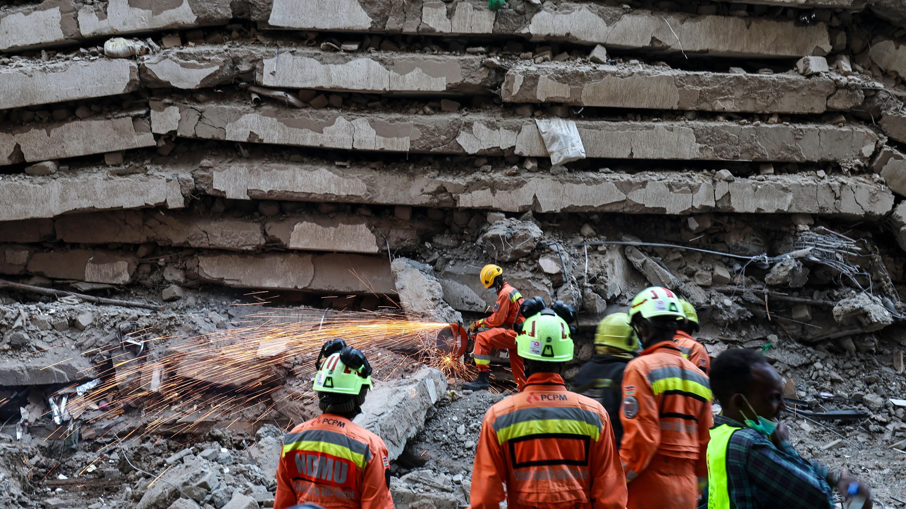 Nairobi building collapse