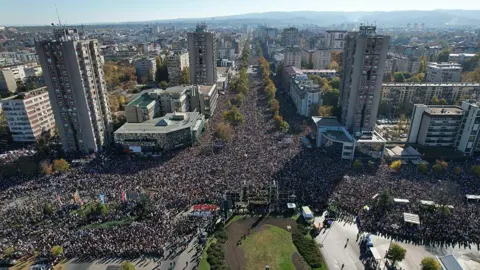 Novi Sad Commemorates Tragedy One Year On: A Call for Justice Amidst Continued Grief