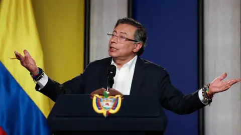 Colombian President Petro Faces US Sanctions Amid Drug Trafficking Accusations