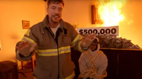 MrBeast Under Fire for Controversial $500,000 Stunt Video