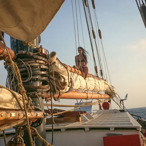 Stranded at Sea: A Young Woman's Unexpected Journey