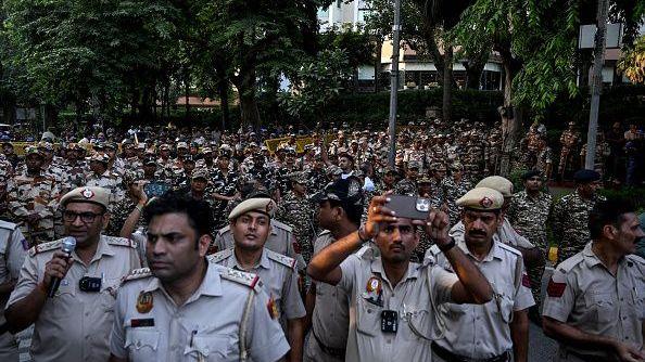 Delhi Fortified as ‘Cockroach’ Protest Looms